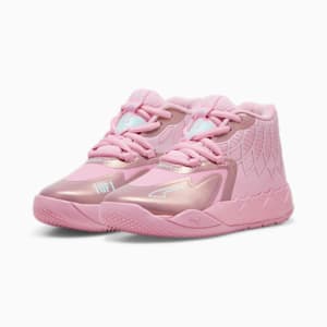 Cheap Atelier-lumieres Jordan Outlet x LAMELO BALL MB.01 IRIDESCENT Little Kids' Basketball Shoes, Lilac Chiffon-Light Aqua, extralarge